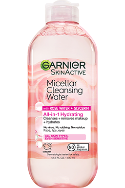 Front view of Water Rose Cleansing Water, All Skin Types